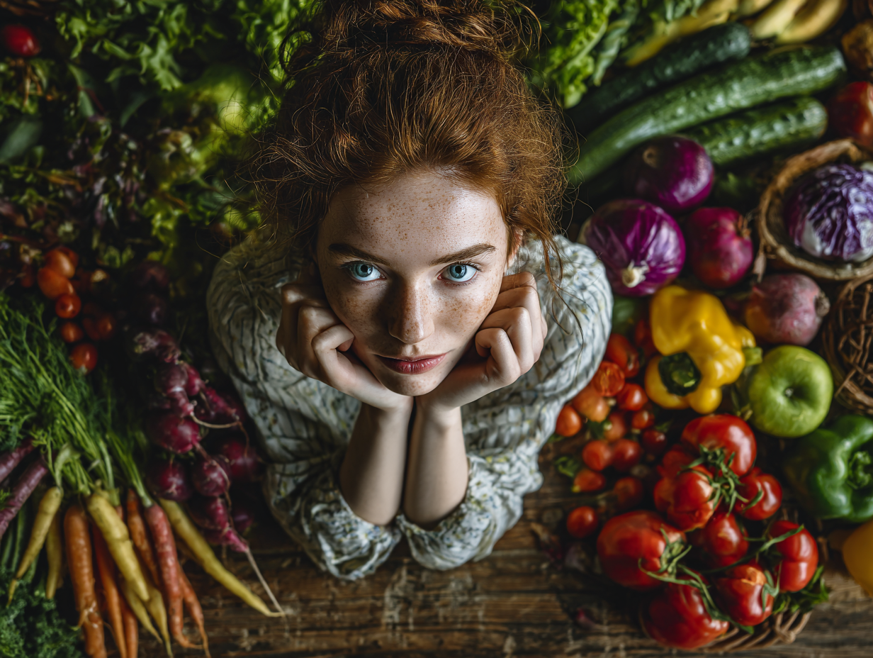 Свіжі овочі та фрукти для збалансованого харчування